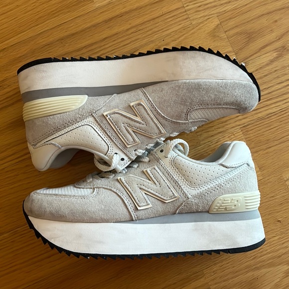 New Balance Shoes New Balance 574 Chunky Platform Sneakers Poshmark